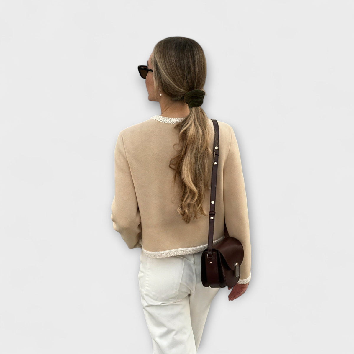 Sommerfeld™ | Klassische Strickjacke mit Ziertaschen