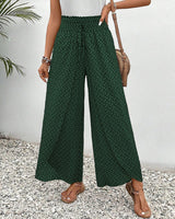 Sommerfeld | Lisette Hose mit weitem Bein und geometrischem Druck