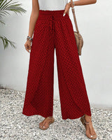 Sommerfeld | Lisette Hose mit weitem Bein und geometrischem Druck