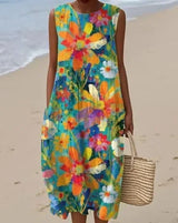 Sandra - Alltags-Midi-Kleid