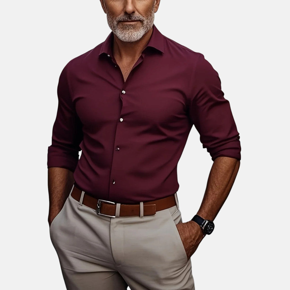 Sommerfeld | Herren Slim Fit Business Hemd mit Knitterfrei