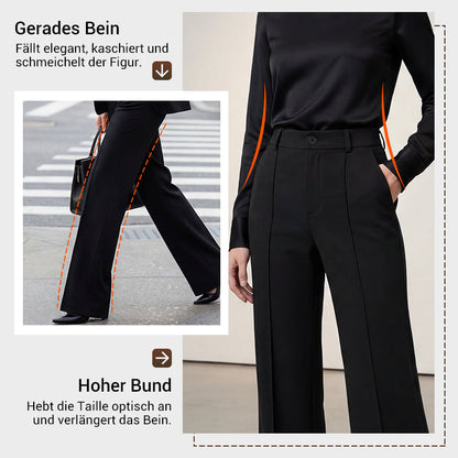 Sommerfeld | Damen Anzughose mit hoher Taille (1 kaufen, 1 GRATIS dazu)