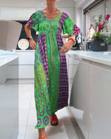 Ash™ - Buntes Bohemian-Kleid