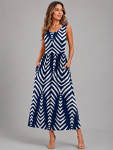 Franziska | Boho-Halterneck Midi-Kleid