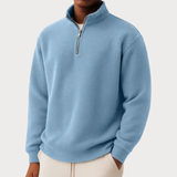 Eleganter Strickpullover mit Reißverschluss