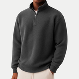 Eleganter Strickpullover mit Reißverschluss