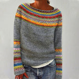 Sommerfeld | Strickpullover mit Rundhalsausschnitt