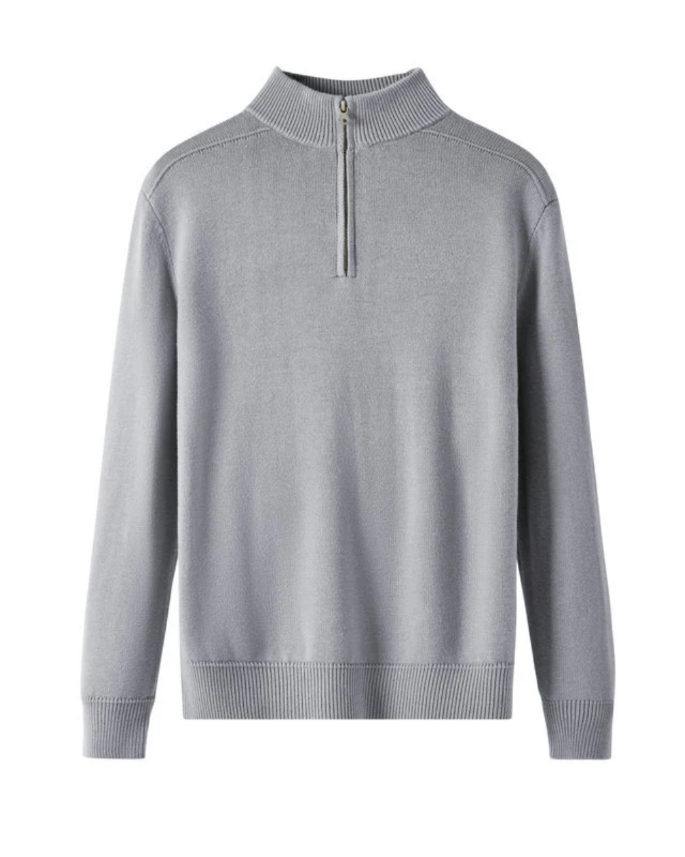 Capri Pullover mit Reißverschluss aus Merinowolle