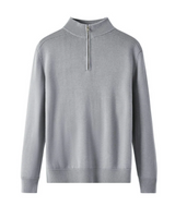 Capri Pullover mit Reißverschluss aus Merinowolle
