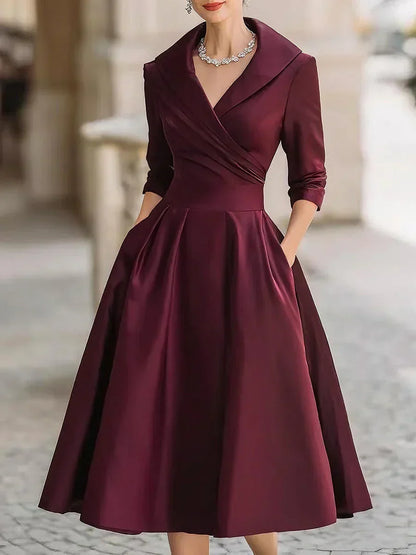 Sommerfeld | Elegantes Satinkleid