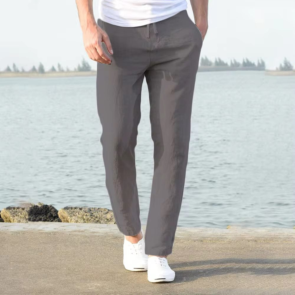 Sommerfeld™ | Herren Freizeithose mit elastischem Bund – Bequeme und stilvolle Stoffhose für Alltag und Urlaub