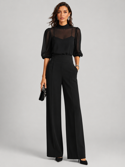 Amara | Dreiteiliges Chiffon-Set