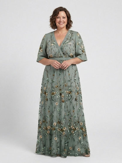 Amelie | Maxikleid mit Blumenmuster
