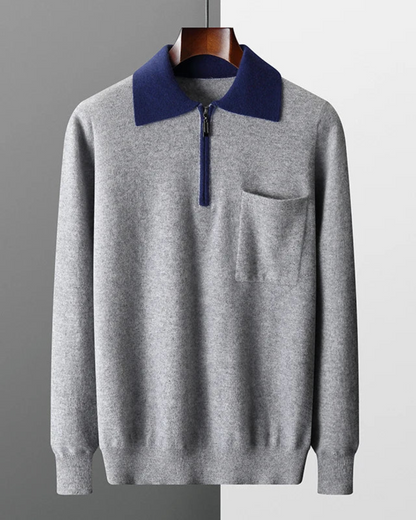 Castelle Kaschmir Zip Up Polo