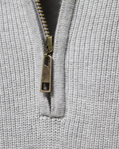 Salvatore Pullover mit Reißverschluss