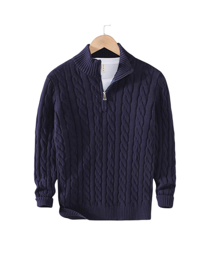 Givalli Pullover mit Reißverschluss