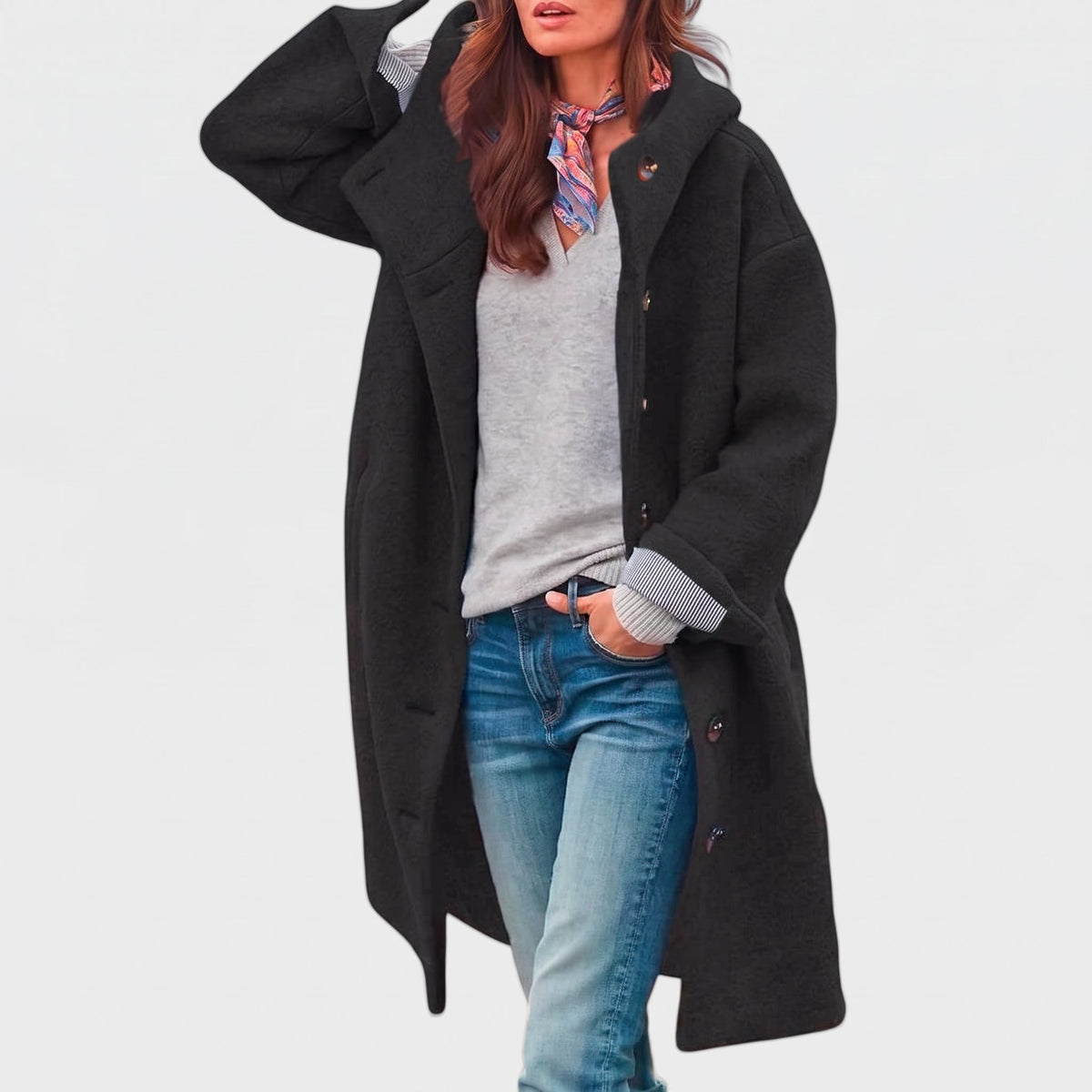 MaisonNox Elegante Langjacke