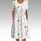 Ziva™ – Elegantes Kleid mit Blumenmuster und Bauchabdeckung