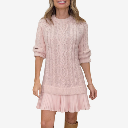 Trivora™ - Stilvolles & Warmes Strickkleid