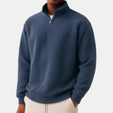 Eleganter Strickpullover mit Reißverschluss