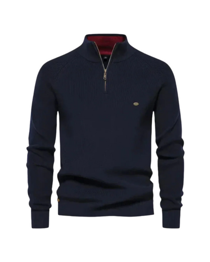 Salvatore Pullover mit Reißverschluss