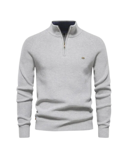 Salvatore Pullover mit Reißverschluss