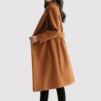 Sommerfeld ™ | Clara – Wollmantel mit Gürtel