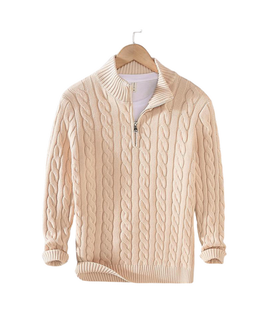 Givalli Pullover mit Reißverschluss