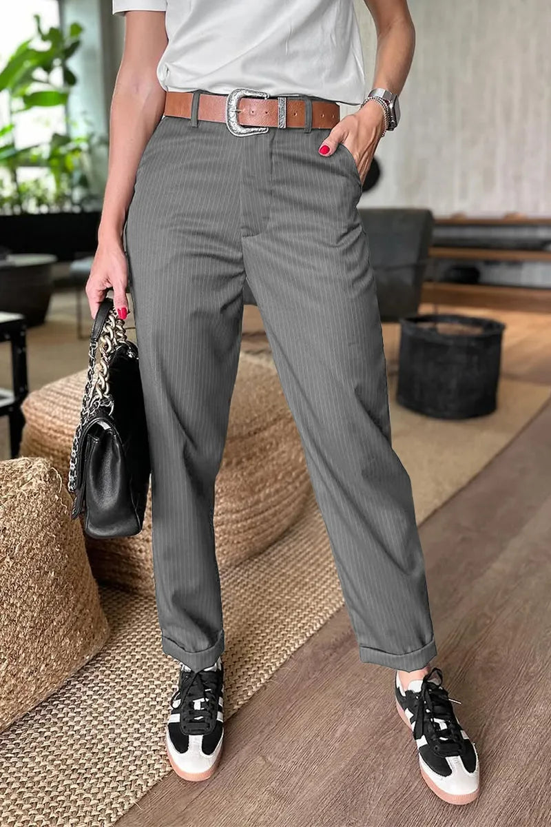 Sommerfeld | ELEGANTE, FIGURSCHMEICHELNDE HOSE MIT STREIFEN