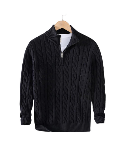 Givalli Pullover mit Reißverschluss