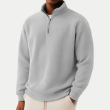 Eleganter Strickpullover mit Reißverschluss