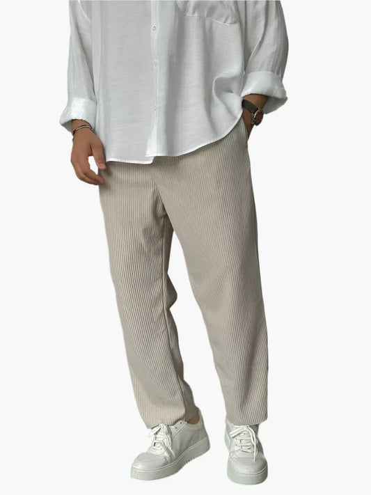 Sommerfeld™ | Herren Relax Fit Plissee Hose – Eleganter und Bequemer Alltags- und Business-Look