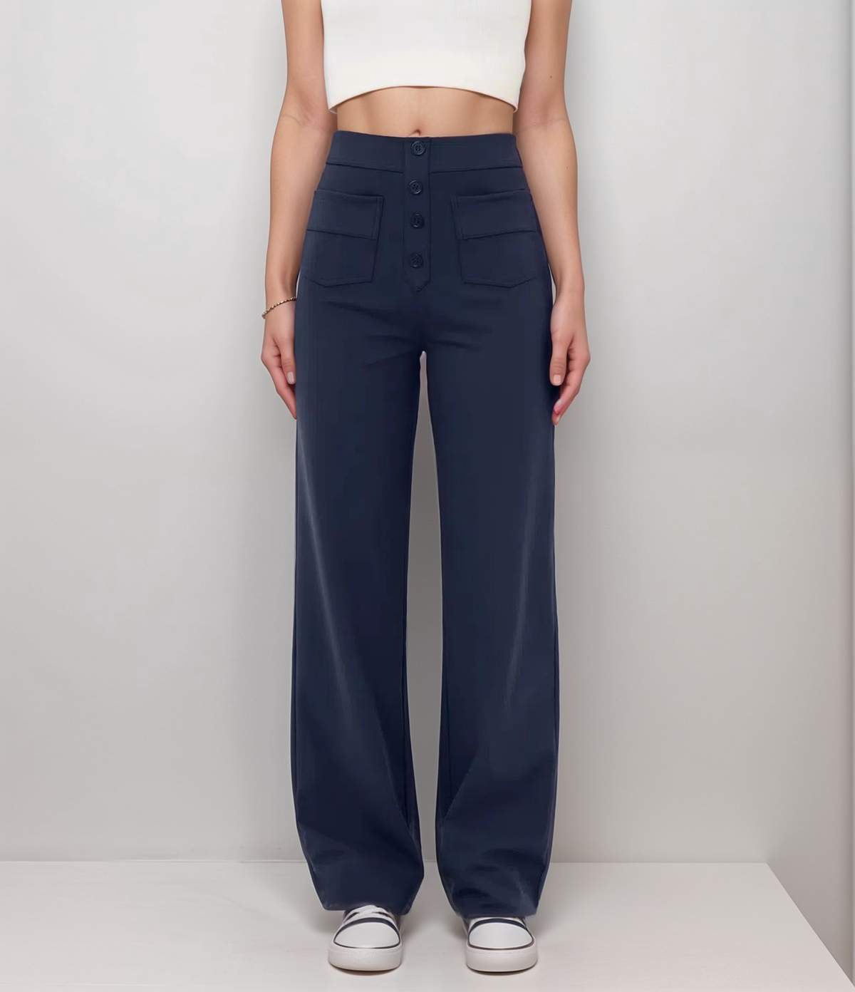 Sommerfeld | Elastische Hose mit hoher Taille