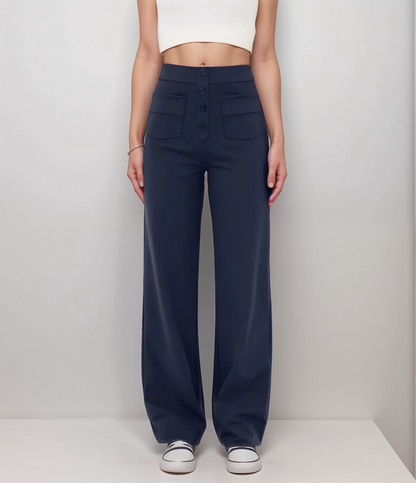 Sommerfeld | Elastische Hose mit hoher Taille