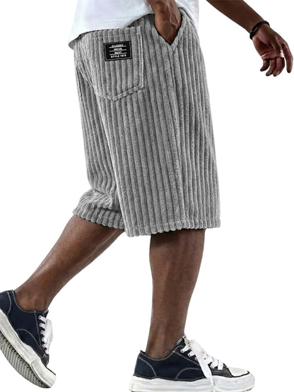 Sommerfeld | Cord-Shorts mit Stickdetail (1 Kaufen, 1 GRATIS dazu)