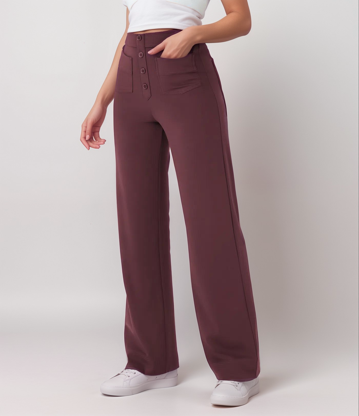 Sommerfeld | Elastische Hose mit hoher Taille