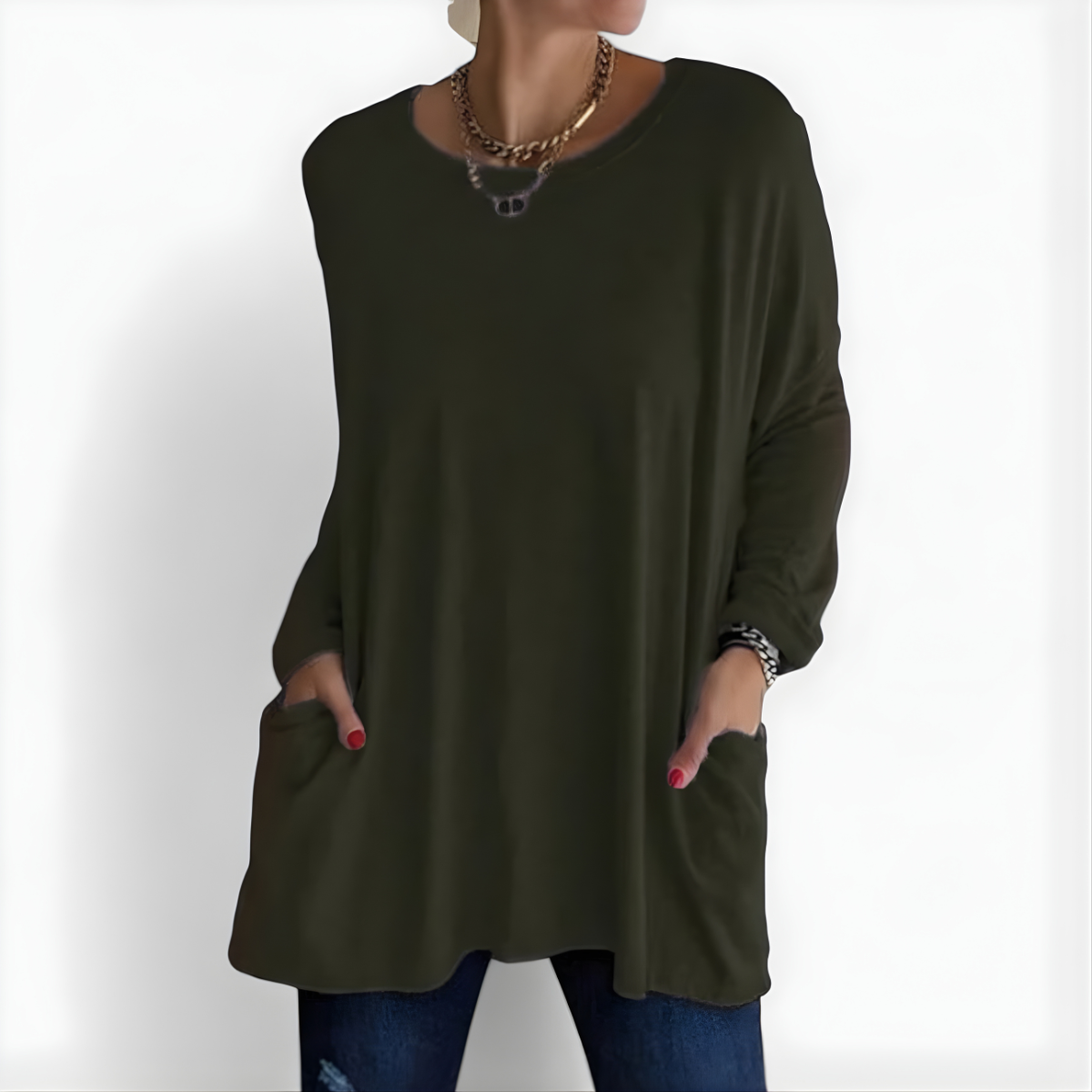 Sommerfeld | Lässiger Longpullover (1 Kaufen, 1 GRATIS dazu)