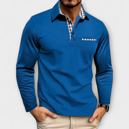 Sommerfeld | Klassisches Langarm-Poloshirt (1 kaufen, 1 GRATIS dazu)