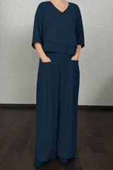 Lennie | Elegantes Komfort-Zweiteiler-Set