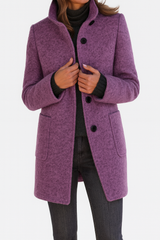 Damenjacke mit hohem Kragen