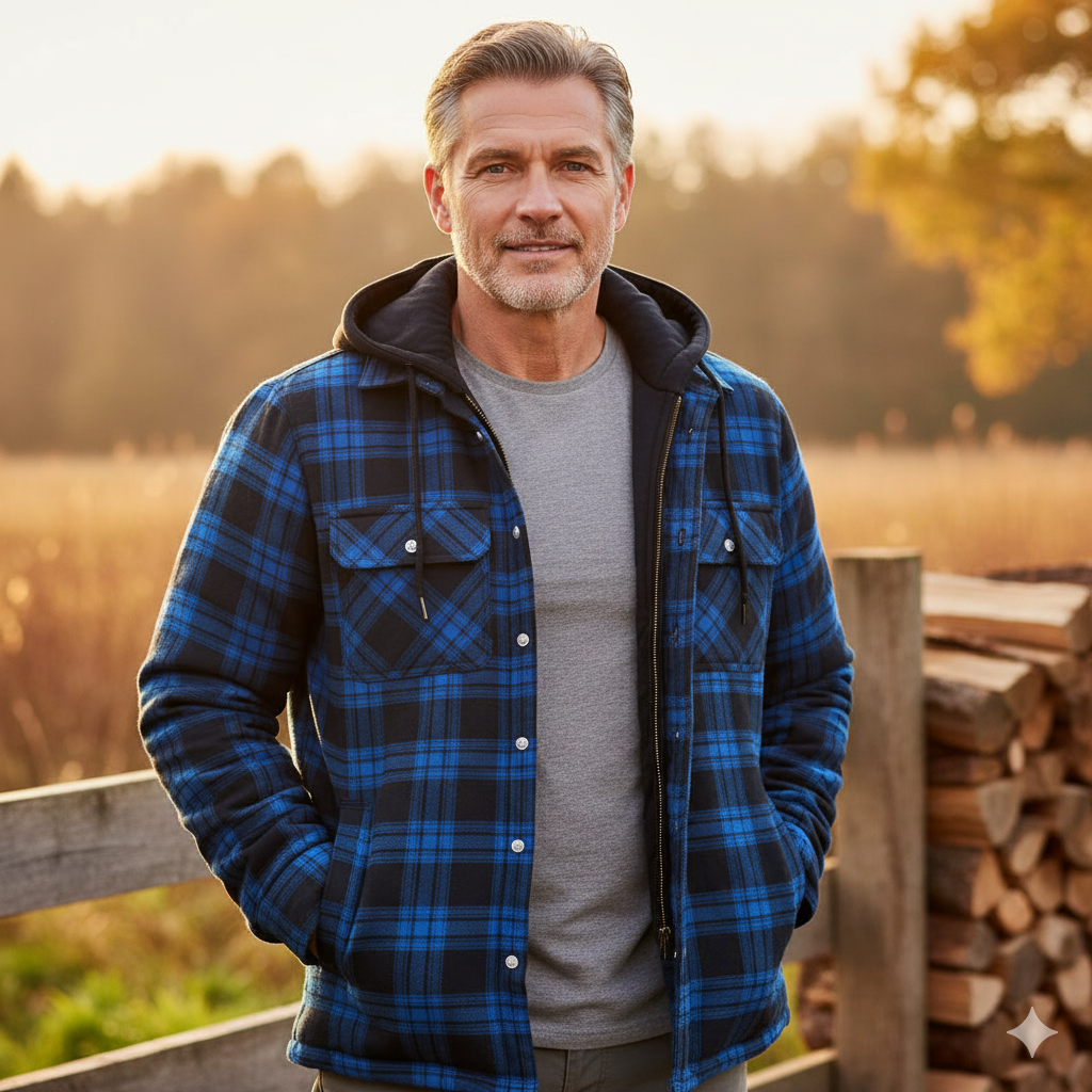 Sommerfeld | Warme Herrenjacke aus Premium Wollmix