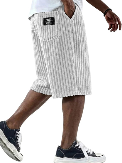 Sommerfeld | Cord-Shorts mit Stickdetail (1 Kaufen, 1 GRATIS dazu)