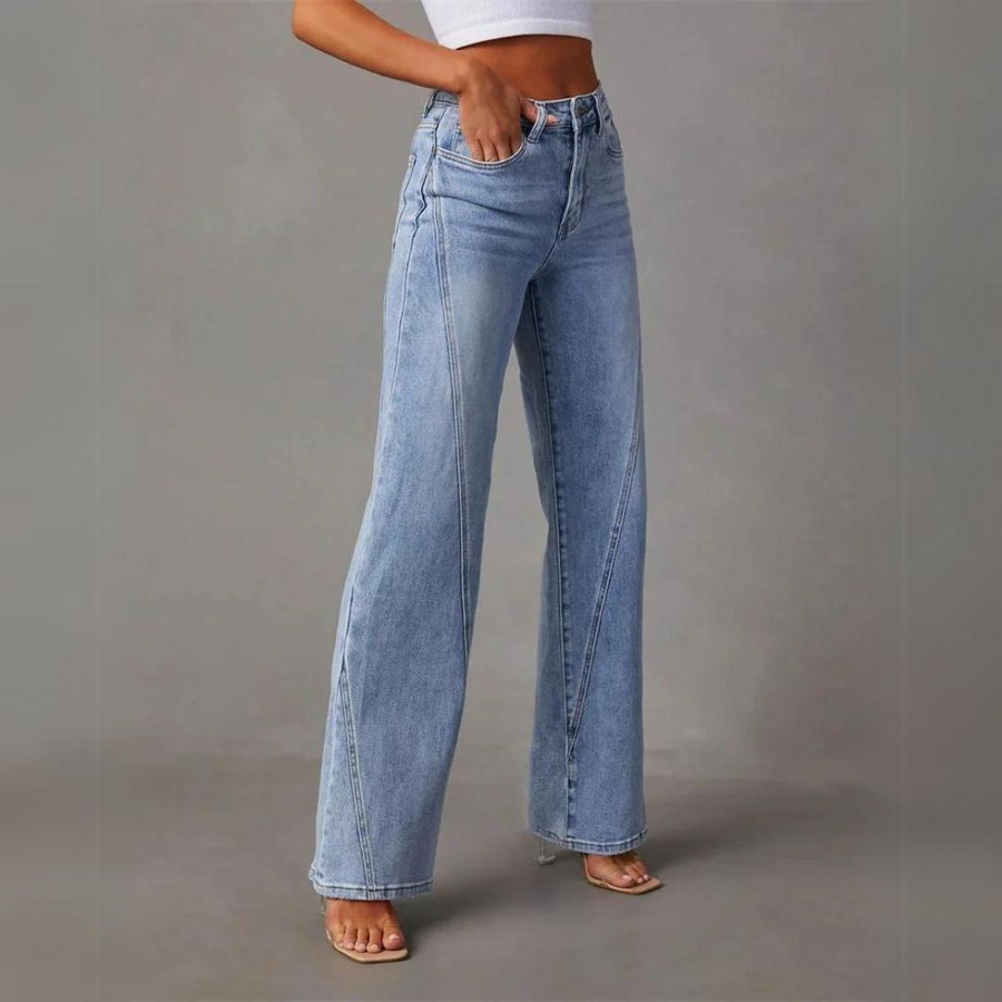 Sommerfeld | WEITE JEANS MIT HOHER TAILLE
