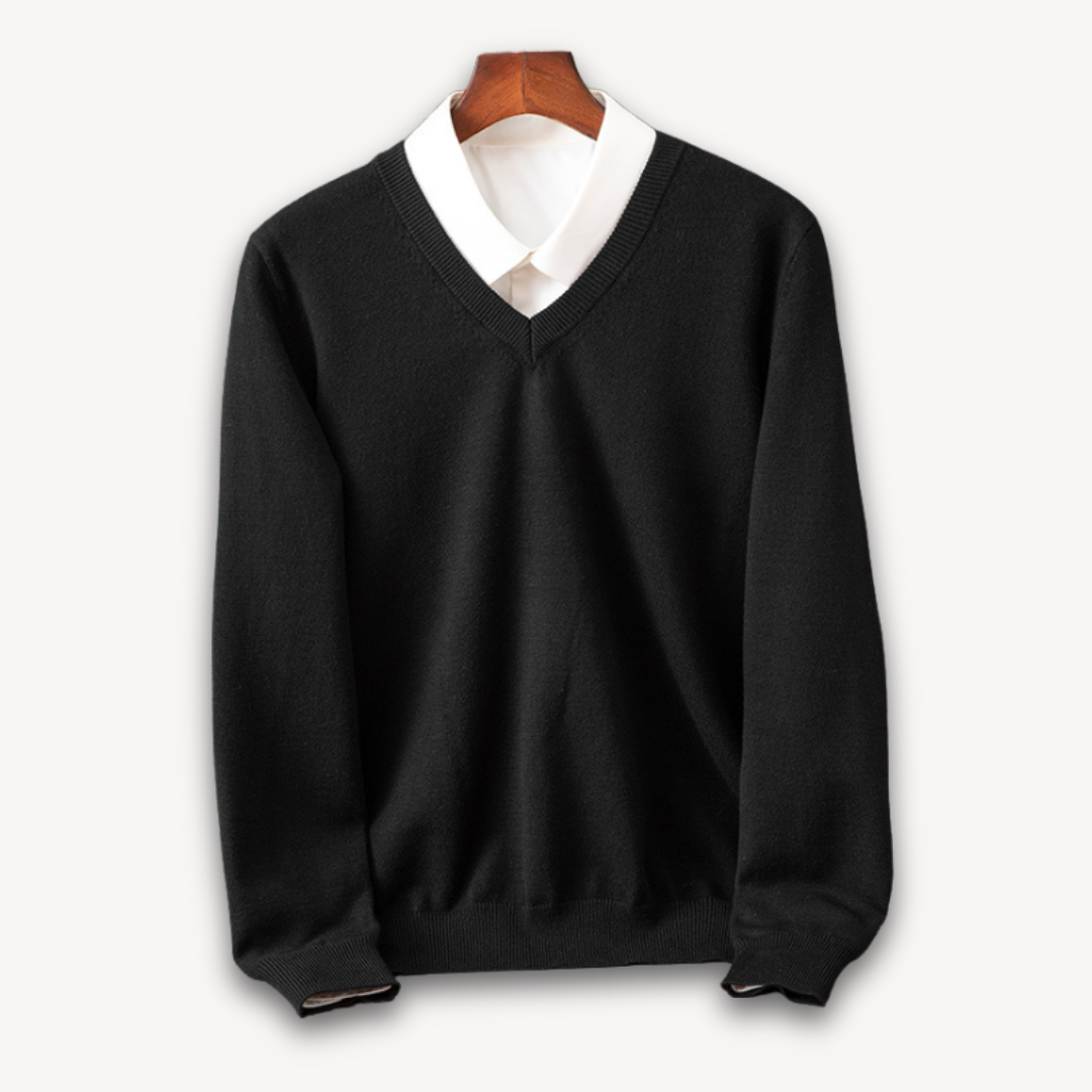 Nico | V Ausschnitt Pullover für zeitlose Eleganz