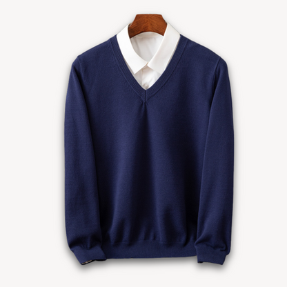 Nico | V Ausschnitt Pullover für zeitlose Eleganz