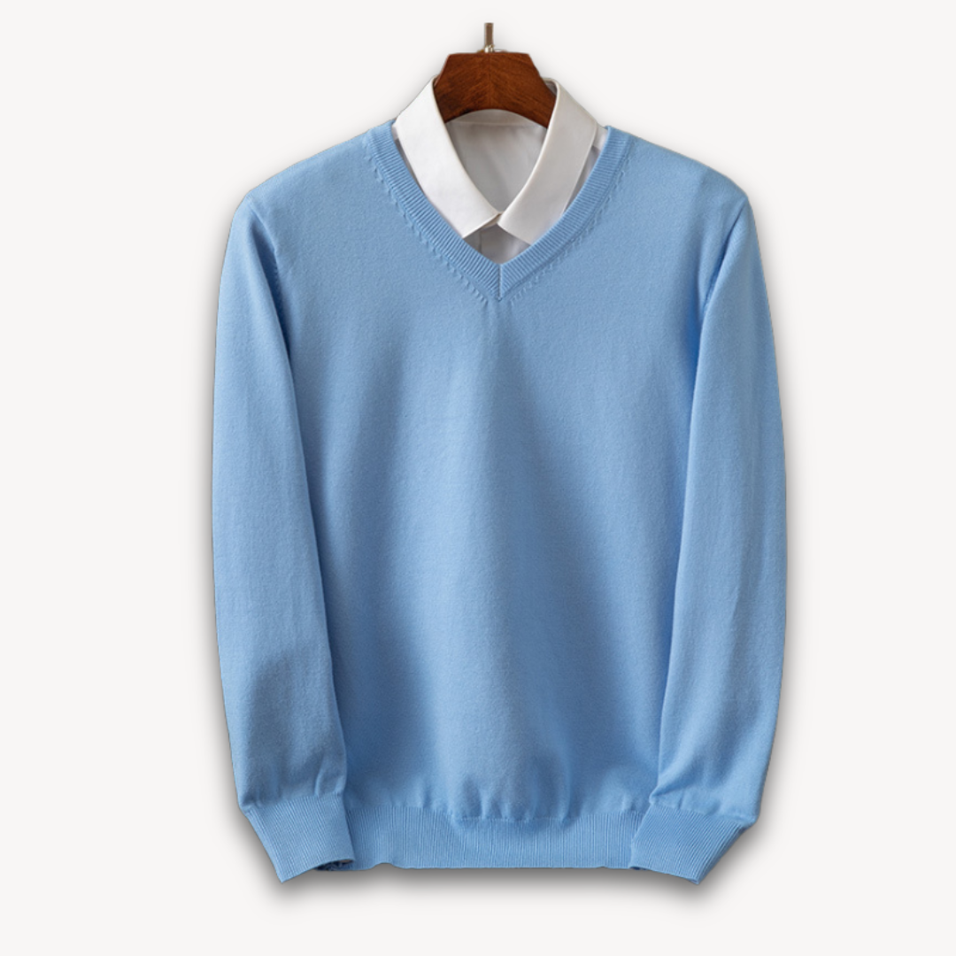 Nico | V Ausschnitt Pullover für zeitlose Eleganz