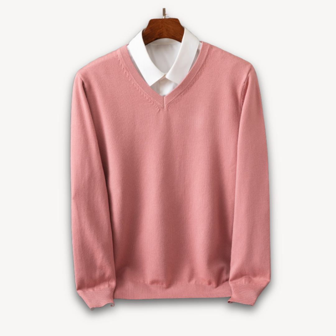 Nico | V Ausschnitt Pullover für zeitlose Eleganz