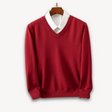 Nico | V Ausschnitt Pullover für zeitlose Eleganz