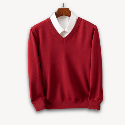 Nico | V Ausschnitt Pullover für zeitlose Eleganz