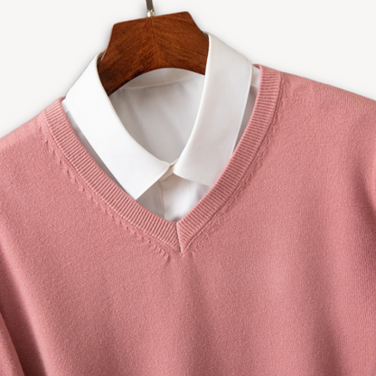 Nico | V Ausschnitt Pullover für zeitlose Eleganz